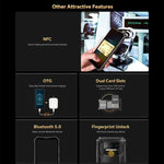 Oukitel WP23 Plus โทรศัพท์กันกระแทก, 8GB+256GB, 6.52 นิ้ว Android 14.0 Unisoc T606 Octa-core, NFC, OTG, เครือข่าย: 4G, WP23 Plus 8GB+256GB