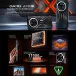 Oukitel WP55 5G โทรศัพท์กันกระแทก, 12GB+256GB, กล้อง 108MP, สแกนนิ้วมือ, 6.6 นิ้ว MediaTek Dimensity 7025 Octa Core, NFC, OTG, เครือข่าย: 5G, WP55