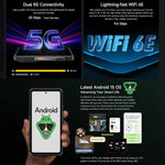 Ulefone Armor 28 Pro โทรศัพท์กันกระแทก, 16GB+512GB, มองเห็นในที่มืด, 10600mAh, 6.67 นิ้ว + 1.04 นิ้ว Android 15 MediaTek Dimensity 7300 Octa Core, เครือข่าย: 5G, NFC