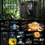 Ulefone Armor X32 โทรศัพท์กันกระแทก, 8GB+256GB, มองเห็นในที่มืด, 5.65 นิ้ว Android 14 MediaTek Helio G91 Octa Core, เครือข่าย: 4G, NFC, OTG