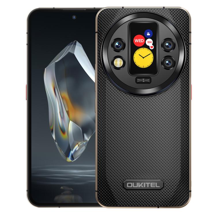 Oukitel WP200 Pro 5G โทรศัพท์กันกระแทก, 24GB+1TB, สแกนนิ้วมือบนหน้าจอ, 6.7 นิ้ว Android 15.0 MTK Dimensity 8200 Octa-Core, NFC, OTG, เครือข่าย: 5G