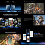 Oukitel WP200 Pro 5G โทรศัพท์กันกระแทก, 24GB+1TB, สแกนนิ้วมือบนหน้าจอ, 6.7 นิ้ว Android 15.0 MTK Dimensity 8200 Octa-Core, NFC, OTG, เครือข่าย: 5G