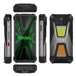 Unihertz 8849 Tank 3S โทรศัพท์กันกระแทกพร้อมโปรเจกเตอร์กล้องมองเห็นในที่มืด, 12GB+256GB, 6.79 นิ้ว Android 14 Dimensity 8200 Octa Core, เครือข่าย: 5G, Tank 3S 12GB+256GB