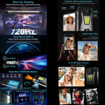 Unihertz 8849 Tank 3S โทรศัพท์กันกระแทกพร้อมโปรเจกเตอร์กล้องมองเห็นในที่มืด, 12GB+256GB, 6.79 นิ้ว Android 14 Dimensity 8200 Octa Core, เครือข่าย: 5G, Tank 3S 12GB+256GB