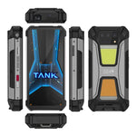 Unihertz 8849 Tank 2 Pro โทรศัพท์กันกระแทกพร้อมโปรเจกเตอร์กล้องมองเห็นในที่มืด, 12GB+256GB, 6.79 นิ้ว Android 14 MTK6789 Octa Core, เครือข่าย: 4G