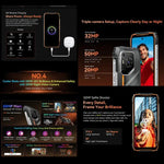 Blackview Oscal Pilot 3 โทรศัพท์กันกระแทก 5G, 12GB+256GB, กล้องมองเห็นในที่มืด, 6.56 นิ้ว Android 15 MediaTek Dimensity 6300 Octa Core, เครือข่าย: 5G, OTG, NFC