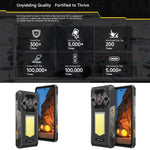 Ulefone Armor 30, 12GB+512GB, กล้องมองเห็นในที่มืด, โทรศัพท์กันน้ำกันฝุ่น IP68/IP69K, 6.95 นิ้ว Android 15 MediaTek Helio G100 Octa Core, เครือข่าย: 4G, NFC, OTG, Armor 30