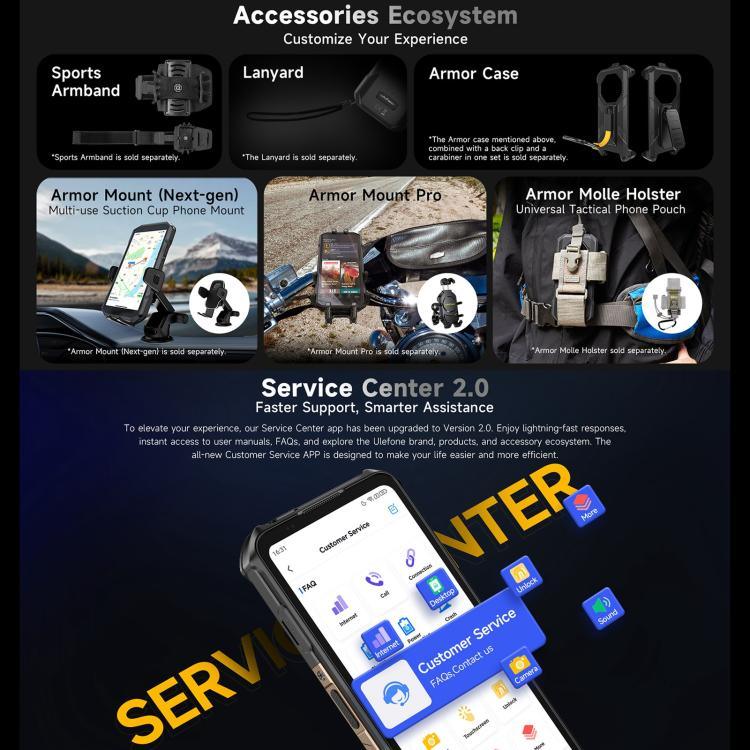 Ulefone Armor X16, 6GB+128GB, กล้องมองเห็นในที่มืด, โทรศัพท์กันน้ำกันฝุ่น IP68/IP69K, 6.56 นิ้ว Android 15 MediaTek Helio G91 Octa Core, เครือข่าย: 4G, NFC, OTG, Armor X16, 6GB+128GB