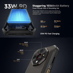 Ulefone Armor X16, 6GB+128GB, กล้องมองเห็นในที่มืด, โทรศัพท์กันน้ำกันฝุ่น IP68/IP69K, 6.56 นิ้ว Android 15 MediaTek Helio G91 Octa Core, เครือข่าย: 4G, NFC, OTG, Armor X16, 6GB+128GB