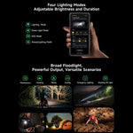 Ulefone Armor 33 โทรศัพท์กันกระแทก, 12GB+512GB, 6.95 นิ้ว Android 15 MediaTek Helio G100 Octa Core, เครือข่าย: 4G, OTG, NFC, ไฟ LED, Armor 33