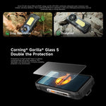 Ulefone Armor 33 โทรศัพท์กันกระแทก, 12GB+512GB, 6.95 นิ้ว Android 15 MediaTek Helio G100 Octa Core, เครือข่าย: 4G, OTG, NFC, ไฟ LED, Armor 33