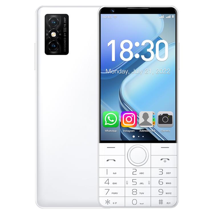 DOOV R70 โทรศัพท์ปุ่มกด, 6GB+128GB, 4 นิ้ว Android 13 Mediatek MT6762 Octa Core, เครือข่าย: 4G, รองรับ Google Store, มีกล้อง, มีกล้อง