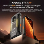 Blackview XPLORE 2, 12GB+256GB, จอ 6.73 นิ้ว Android 15 Dimensity 8300 MT6897 Octa Core, เครือข่าย: 5G, OTG, NFC, XPLORE 2, 12GB+256GB