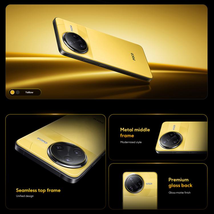 Xiaomi POCO F7 Ultra Global, 12GB+256GB, สแกนลายนิ้วมือบนหน้าจอ, 6.67 นิ้ว Xiaomi HyperOS 2 Snapdragon 8 Elite Octa Core, NFC, เครือข่าย: 5G, 12GB+256GB