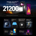 Ulefone Armor 29 Pro รุ่น Thermal โทรศัพท์กันกระแทก, 16GB+512GB, กล้องมองกลางคืน, 6.67 นิ้ว + 1.04 นิ้ว Android 15 MediaTek Dimensity 7400 Octa Core, เครือข่าย: 5G, OTG, NFC, รุ่น Armor 29 Pro Thermal