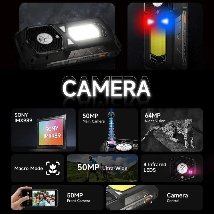 Ulefone Armor 29 Pro โทรศัพท์กันกระแทก, 16GB+512GB, กล้องมองกลางคืน, 6.67 นิ้ว + 1.04 นิ้ว Android 15 MediaTek Dimensity 7400 Octa Core, เครือข่าย: 5G, OTG, NFC, รุ่น Armor 29 Pro