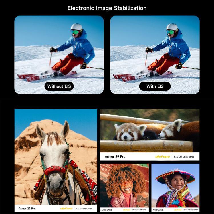 Ulefone Armor 29 Pro โทรศัพท์กันกระแทก, 16GB+512GB, กล้องมองกลางคืน, 6.67 นิ้ว + 1.04 นิ้ว Android 15 MediaTek Dimensity 7400 Octa Core, เครือข่าย: 5G, OTG, NFC, รุ่น Armor 29 Pro