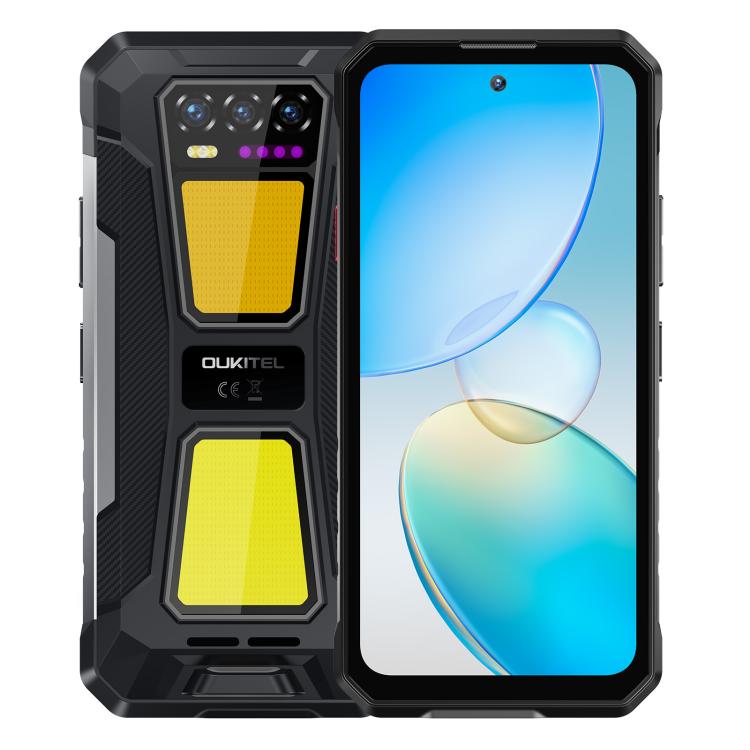 Oukitel WP58 Pro โทรศัพท์กันกระแทก, 8GB+256GB, สแกนลายนิ้วมือด้านข้าง, 6.7 นิ้ว Android 15 UMS9621S Octa Core, NFC, OTG, เครือข่าย: 5G, 8GB+256GB