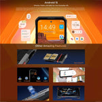 Oukitel WP58 Pro โทรศัพท์กันกระแทก, 8GB+256GB, สแกนลายนิ้วมือด้านข้าง, 6.7 นิ้ว Android 15 UMS9621S Octa Core, NFC, OTG, เครือข่าย: 5G, 8GB+256GB