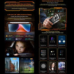 Blackview XPLORE 1, 12GB+256GB, 6.78 นิ้ว Android 15 Dimensity 7050 MT8791V/HZA Octa Core, เครือข่าย: 5G, OTG, NFC, XPLORE 1 12GB+256GB