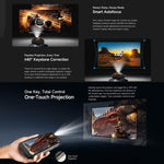 Ulefone Armor 34 Pro+ โปรเจคเตอร์, 16GB+512GB, มองเห็นในที่มืด, โทรศัพท์กันน้ำกันฝุ่น IP68/IP69K, 6.95 นิ้ว Android 15 MediaTek Dimensity 7400X Octa Core, เครือข่าย: 5G, NFC, OTG, Armor 34 Pro+