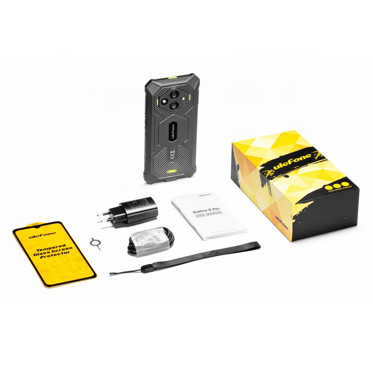 Ulefone RugKing 3 Pro, 8GB+128GB, โทรศัพท์กันน้ำกันฝุ่น IP68/IP69K, 6.56 นิ้ว Android 15 Unisoc T7250 Octa Core, เครือข่าย: 4G, NFC, OTG, RugKing 3 Pro, RugKing 3 Pro, 8GB+128GB