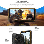 Ulefone RugKing 3 Pro, 8GB+128GB, โทรศัพท์กันน้ำกันฝุ่น IP68/IP69K, 6.56 นิ้ว Android 15 Unisoc T7250 Octa Core, เครือข่าย: 4G, NFC, OTG, RugKing 3 Pro, RugKing 3 Pro, 8GB+128GB