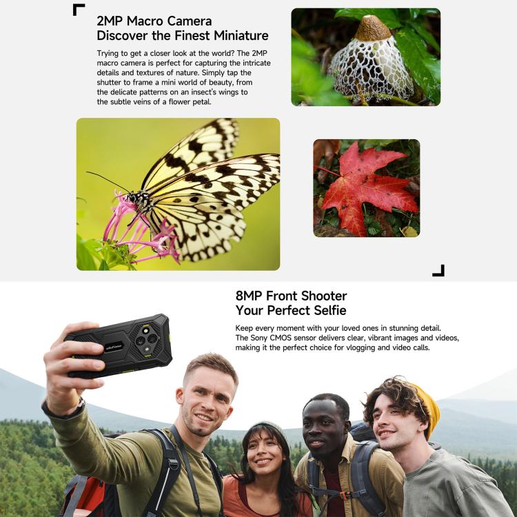 Ulefone RugKing 3 Pro, 8GB+128GB, โทรศัพท์กันน้ำกันฝุ่น IP68/IP69K, 6.56 นิ้ว Android 15 Unisoc T7250 Octa Core, เครือข่าย: 4G, NFC, OTG, RugKing 3 Pro, RugKing 3 Pro, 8GB+128GB