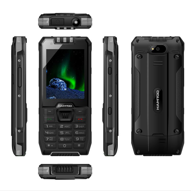HAMTOD H6 โทรศัพท์กันกระแทก, 3GB+32GB, 2.83 นิ้ว Android 11 UNISOC SC9832E Quad-core, เครือข่าย: 4G, VoLTE, SOS