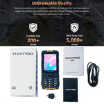 HAMTOD H6 โทรศัพท์กันกระแทก, 3GB+32GB, 2.83 นิ้ว Android 11 UNISOC SC9832E Quad-core, เครือข่าย: 4G, VoLTE, SOS