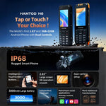 HAMTOD H6 โทรศัพท์กันกระแทก, 3GB+32GB, 2.83 นิ้ว Android 11 UNISOC SC9832E Quad-core, เครือข่าย: 4G, VoLTE, SOS