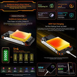 Blackview XPLORE 1 โทรศัพท์กันกระแทกพร้อมวิทยุสื่อสาร, 12GB+256GB, 6.78 นิ้ว Android 15 Dimensity 7050 MT8791V/HZA Octa Core, เครือข่าย: 5G, OTG, NFC, XPLORE 1 วิทยุสื่อสาร 12GB+256GB