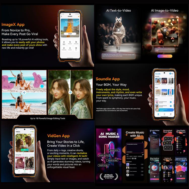 Blackview XPLORE 1 โทรศัพท์กันกระแทกพร้อมวิทยุสื่อสาร, 12GB+256GB, 6.78 นิ้ว Android 15 Dimensity 7050 MT8791V/HZA Octa Core, เครือข่าย: 5G, OTG, NFC, XPLORE 1 วิทยุสื่อสาร 12GB+256GB