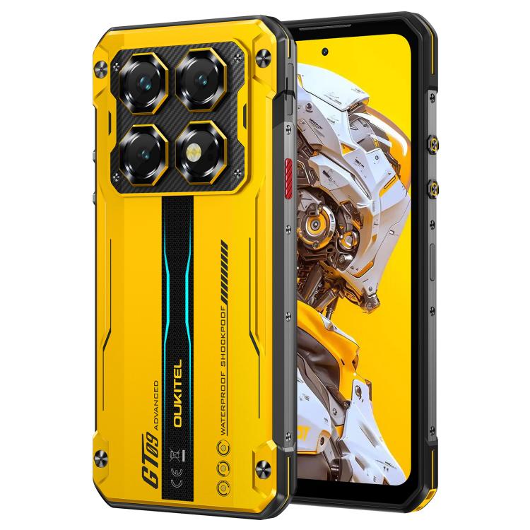 โทรศัพท์ Oukitel WP60 ทนทาน, 8GB+256GB, กล้องมองกลางคืน, กล้อง 108MP, สแกนลายนิ้วมือด้านข้าง, 7.2 นิ้ว Android 15 MediaTek Dimensity 7025 Octa Core, NFC, OTG, เครือข่าย: 5G, 8GB+256GB