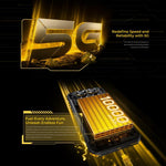 โทรศัพท์ Oukitel WP60 ทนทาน, 8GB+256GB, กล้องมองกลางคืน, กล้อง 108MP, สแกนลายนิ้วมือด้านข้าง, 7.2 นิ้ว Android 15 MediaTek Dimensity 7025 Octa Core, NFC, OTG, เครือข่าย: 5G, 8GB+256GB