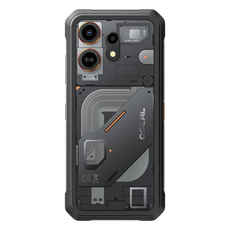 Blackview Oscal Marine 3, 8GB+128GB, 6.56 นิ้ว Android 15 Unisoc UMS9230E T615 Octa Core, เครือข่าย: 4G, OTG, NFC, 8GB+128GB