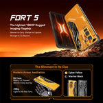 Blackview Oscal FORT 5, 12GB+256GB, 6.78 นิ้ว Android 16 Mediatek MT8781 Helio G100 Octa Core, เครือข่าย: 4G, OTG, NFC