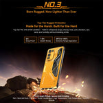 Blackview Oscal FORT 5, 12GB+256GB, 6.78 นิ้ว Android 16 Mediatek MT8781 Helio G100 Octa Core, เครือข่าย: 4G, OTG, NFC
