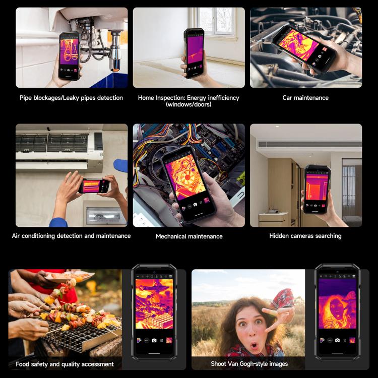 โทรศัพท์กันกระแทก Ulefone Armor 27T+, 12GB+256GB, กล้องถ่ายภาพความร้อน, กล้องมองกลางคืน, แบตเตอรี่ 10600mAh, 6.78 นิ้ว Android 14 MediaTek Helio G99 Octa Core, เครือข่าย: 4G, NFC, OTG, Armor 27T+
