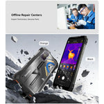 Blackview ROCK 3 โทรศัพท์กันกระแทก, กล้องถ่ายภาพความร้อน, 8GB+256GB, 6.78 นิ้ว Android 16 MT8781 Helio G100 Octa Core, เครือข่าย: 4G, OTG, NFC