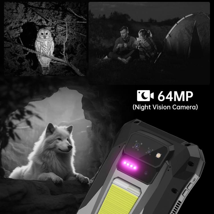 โทรศัพท์กันกระแทก Unihertz 8849Tank X Projector, 16GB+512GB, สแกนลายนิ้วมือด้านข้าง, กล้องมองกลางคืน, 6.78 นิ้ว Android 15 MediaTek Dimensity 8200 Octa Core, เครือข่าย: 5G, NFC, Tank X 16GB+512GB