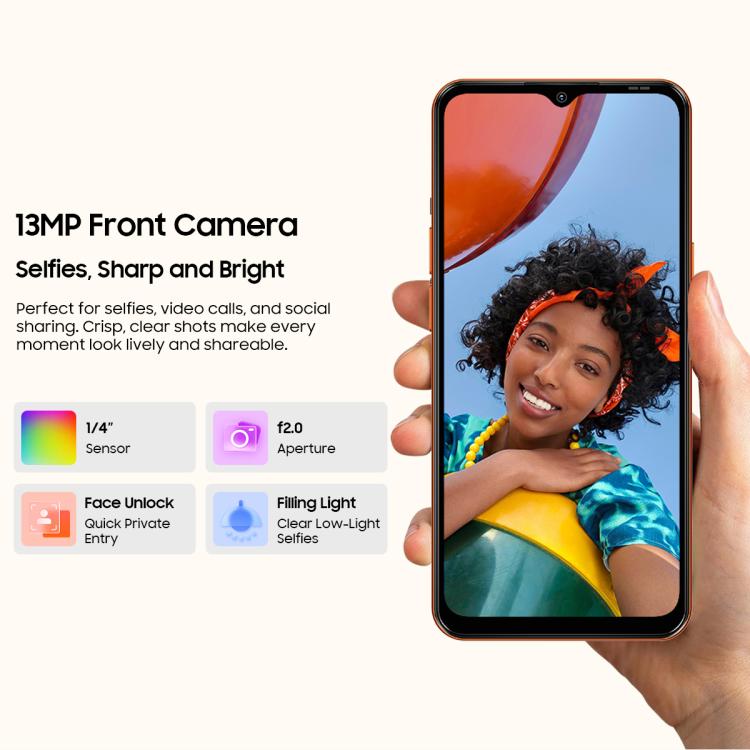 Blackview WAVE 7C, 4GB+64GB, 6.56 นิ้ว Android 16 Unisoc UMS312 Tiger T310 Quad Core, เครือข่าย: 4G, OTG, 4GB+64GB