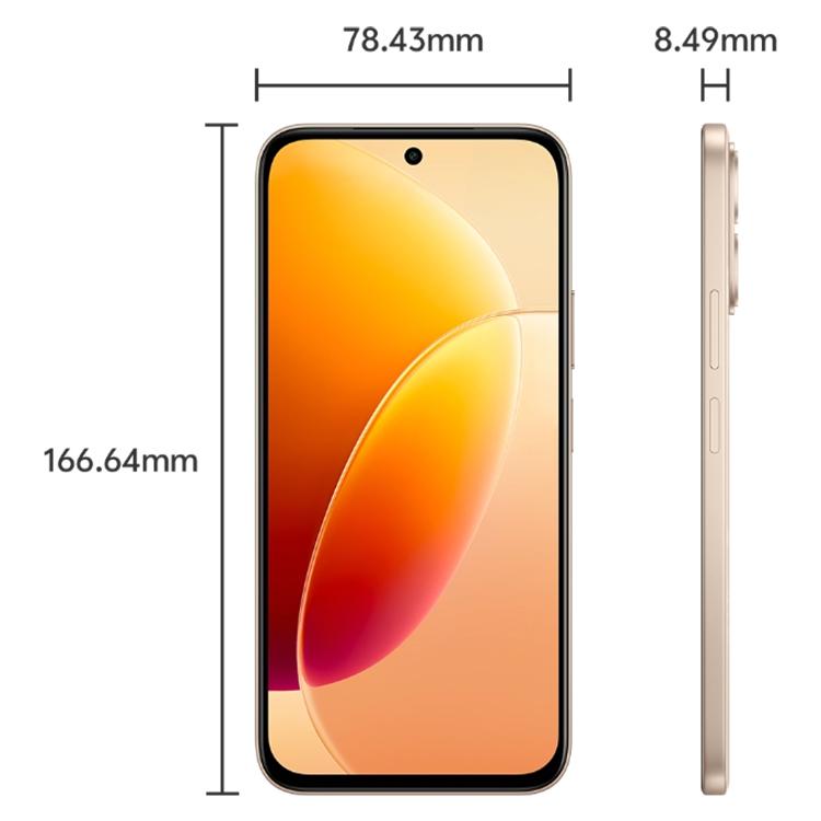 vivo Y500i, 8GB+256GB, สแกนลายนิ้วมือด้านข้าง, 6.75 นิ้ว Android 16 OriginOS 6 Snapdragon 4 Gen Octa Core, OTG, NFC, เครือข่าย: 5G, 8GB+256GB
