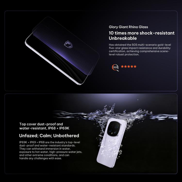 Honor Magic8 RSR Porsche Design, 24GB+1TB, สแกนลายนิ้วมืออัลตร้าซาวด์ 3D, 6.71 นิ้ว MagicOS 10.0 / Android 16 Snapdragon 8 Elite Gen 5 Octa Core, เครือข่าย: 5G, NFC, OTG, 24GB+1TB