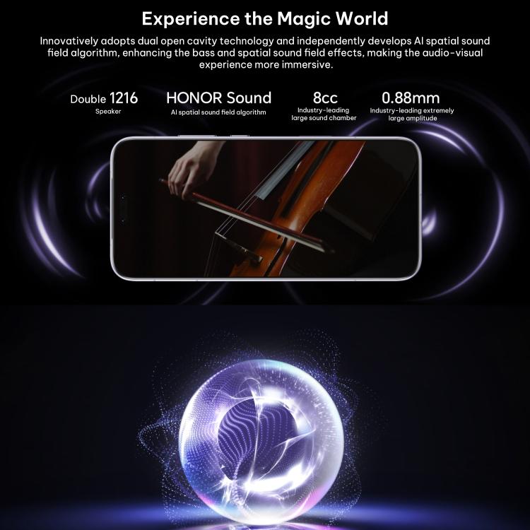 Honor Magic8 RSR Porsche Design, 24GB+1TB, สแกนลายนิ้วมืออัลตร้าซาวด์ 3D, 6.71 นิ้ว MagicOS 10.0 / Android 16 Snapdragon 8 Elite Gen 5 Octa Core, เครือข่าย: 5G, NFC, OTG, 24GB+1TB
