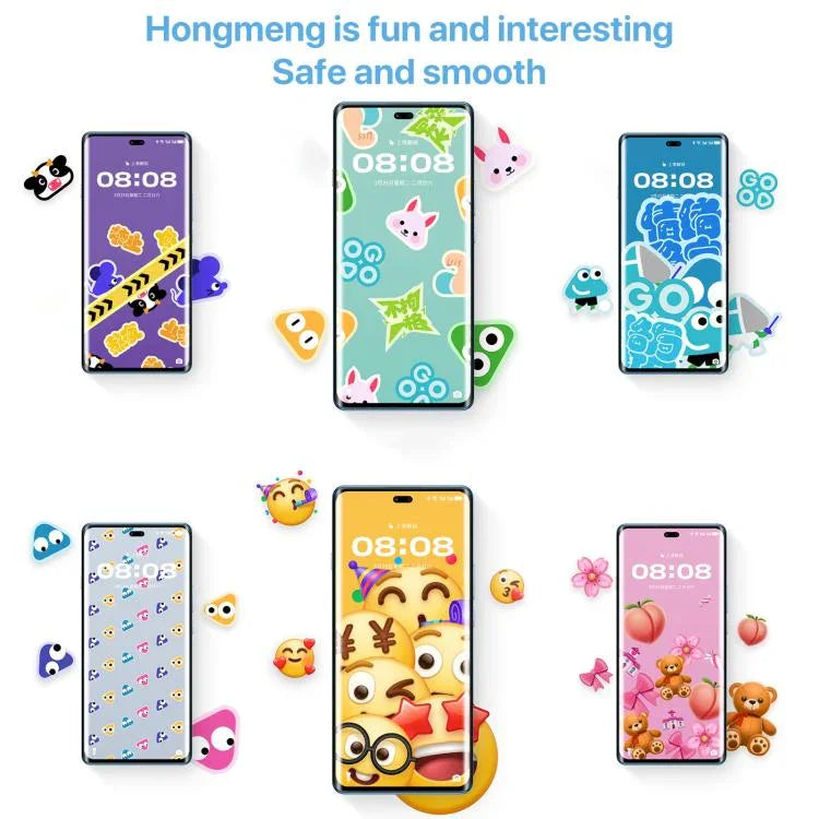 HUAWEI Enjoy 70X Vitality Edition, สแกนลายนิ้วมือบนหน้าจอ, 6.78 นิ้ว HarmonyOS 4.2 Octa Core, OTG, ไม่รองรับ Google Play, 8GB+128GB