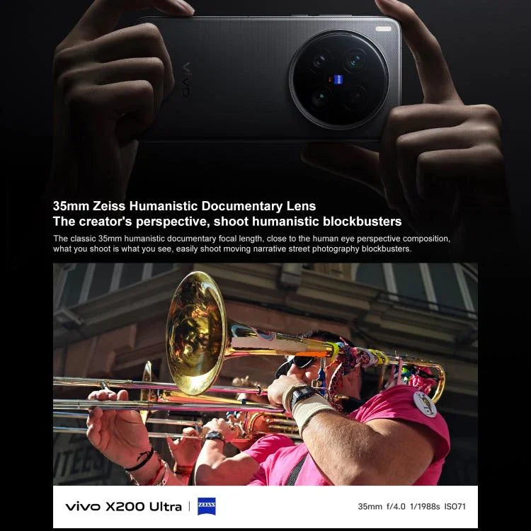 vivo X200 Ultra, 12GB+256GB, สแกนใบหน้า / สแกนนิ้วมืออัลตราโซนิก 3D, 6.82 นิ้ว OriginOS 5 / Android 15 Snapdragon 8 Elite Octa Core, OTG, NFC, เครือข่าย: 5G, รองรับ Google Play, 12GB+256GB