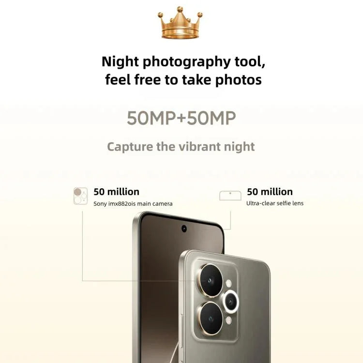 Realme 15, 8GB+256GB, 6.77 นิ้ว Realme UI 6.0 Android 15 MediaTek Dimensity 7300+ Octa Core, NFC, เครือข่าย: 5G, 8GB+256GB