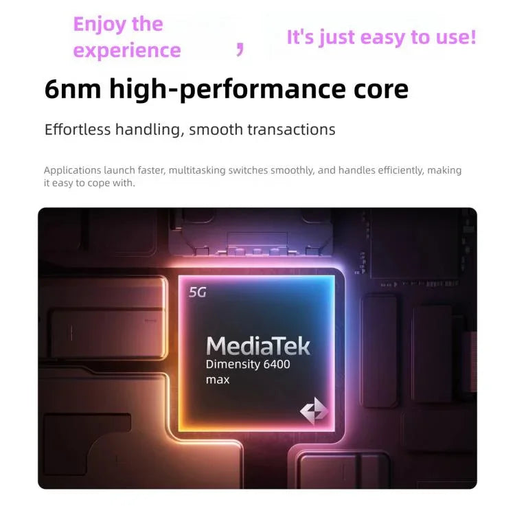 Realme 15T, 8GB+128GB, สแกนลายนิ้วมือบนหน้าจอ, 6.57 นิ้ว Realme UI 6.0 Android 15 MediaTek Dimensity 6400 Max Octa Core, NFC, เครือข่าย: 5G, 8GB+128GB