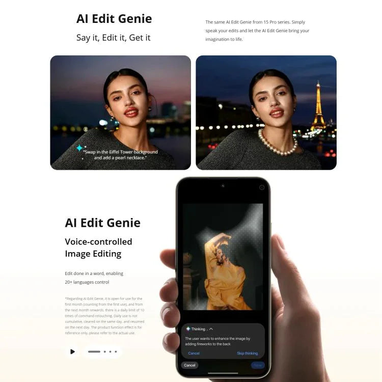 Realme 15T, 8GB+256GB, สแกนลายนิ้วมือบนหน้าจอ, 6.57 นิ้ว Realme UI 6.0 Android 15 MediaTek Dimensity 6400 Max Octa Core, NFC, เครือข่าย: 5G, 8GB+256GB